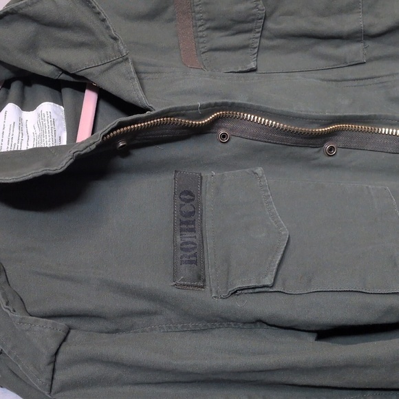Rothco Vintage M-65 Field Jacket, Military Utility Jacket Size Small NWT - Picture 6 of 8